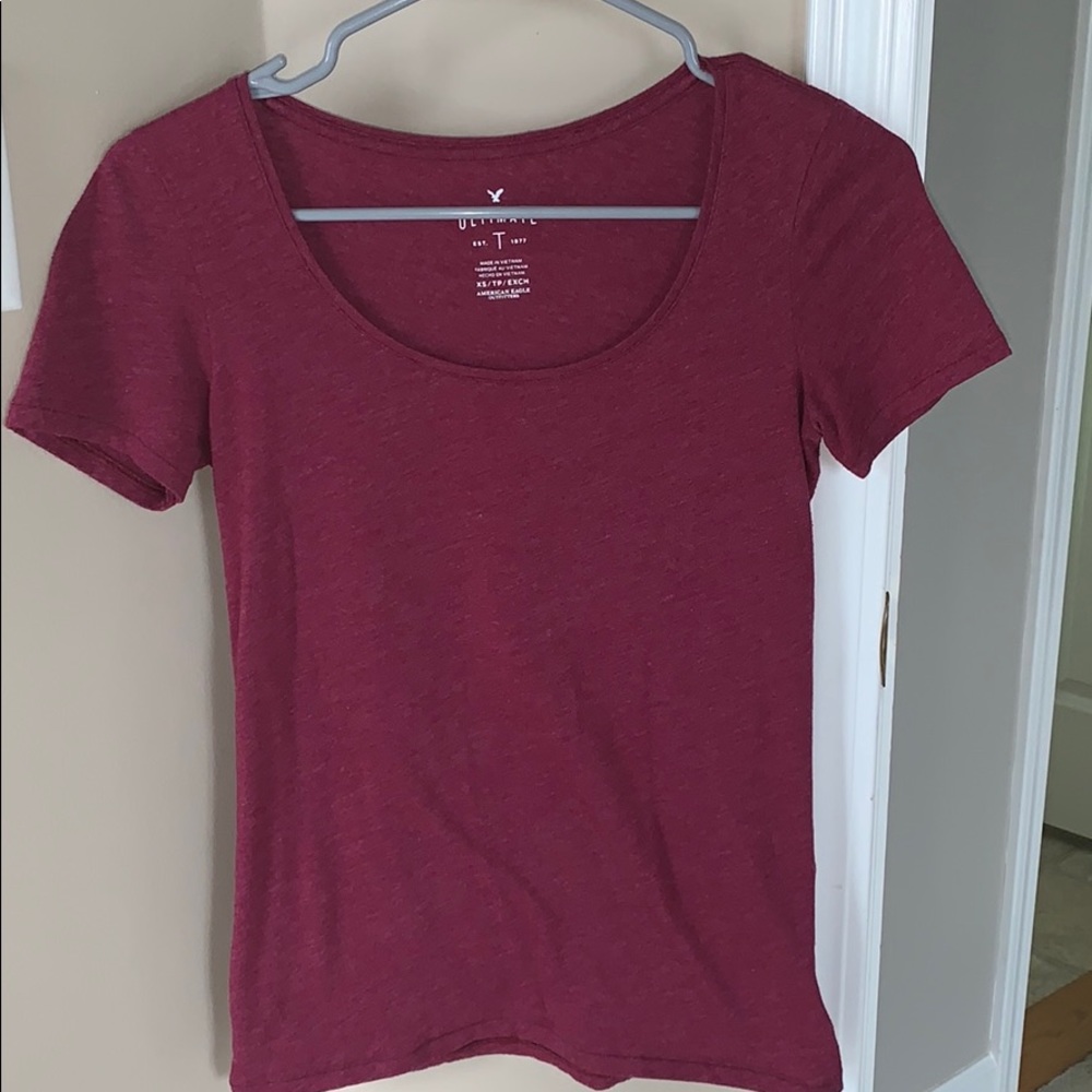 Maroon sliming T-Shirt
